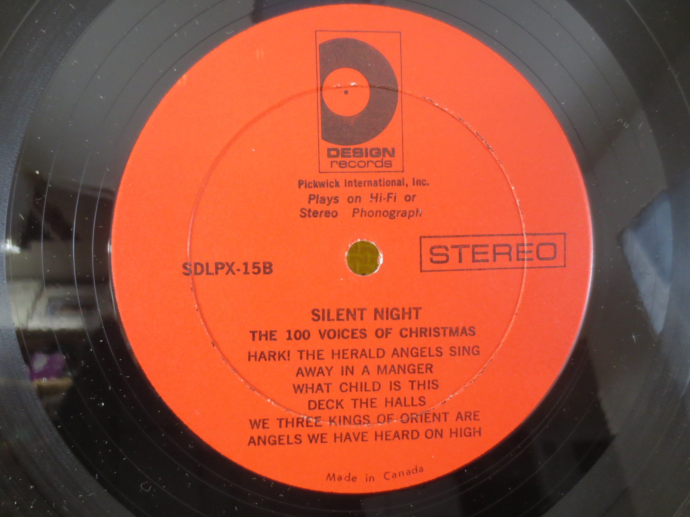 The 100 Voices of Christmas – Silent Night (1973) Vinyl LP
