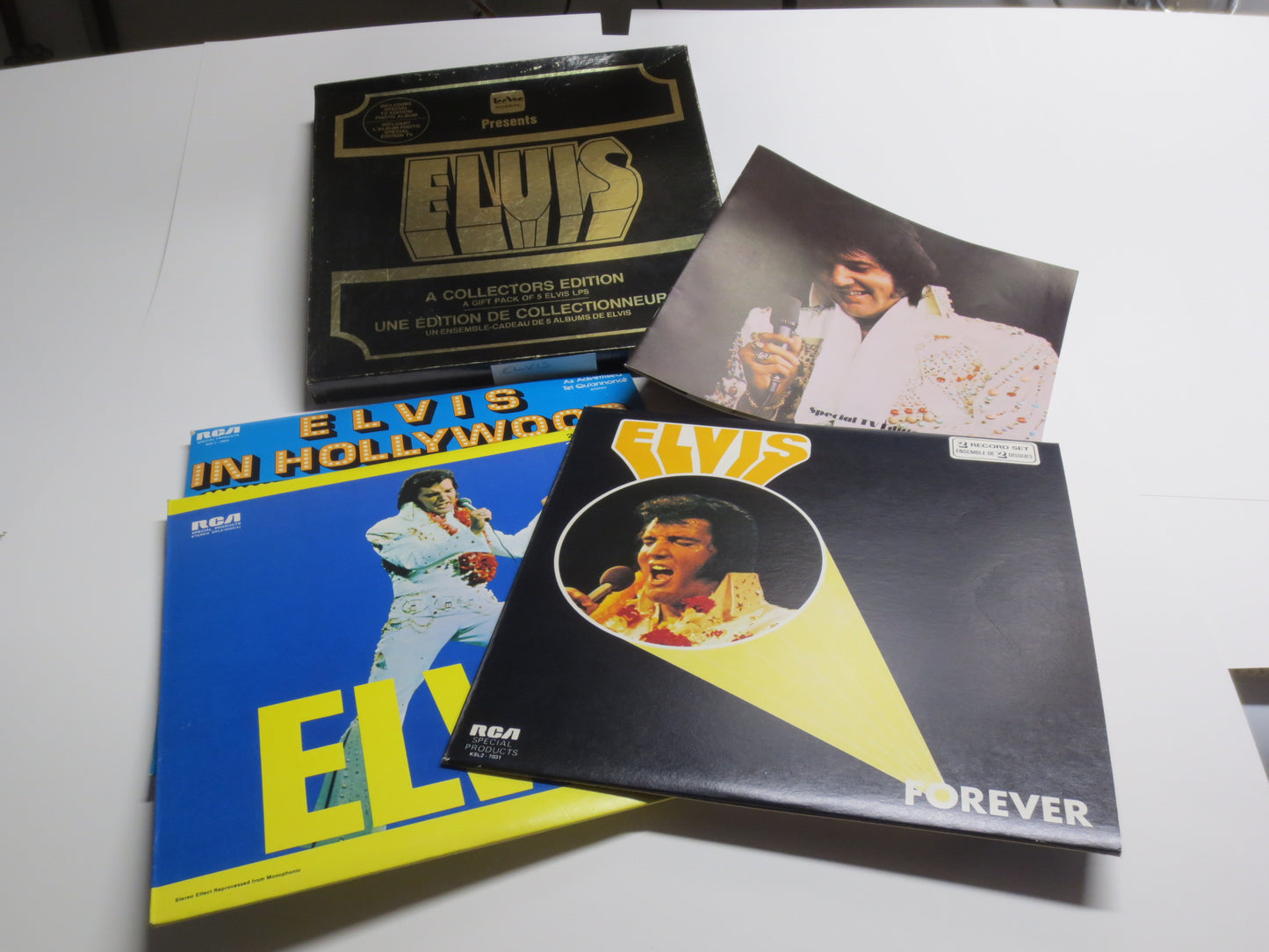 ELVIS PRESLEY, 5 ELVIS Lps, Elvis Presley Lps, Elvis Record, Elvis Vinyl, Elvis Presley Record, Elvis Album, lp, Vintage Record, 1976 Record