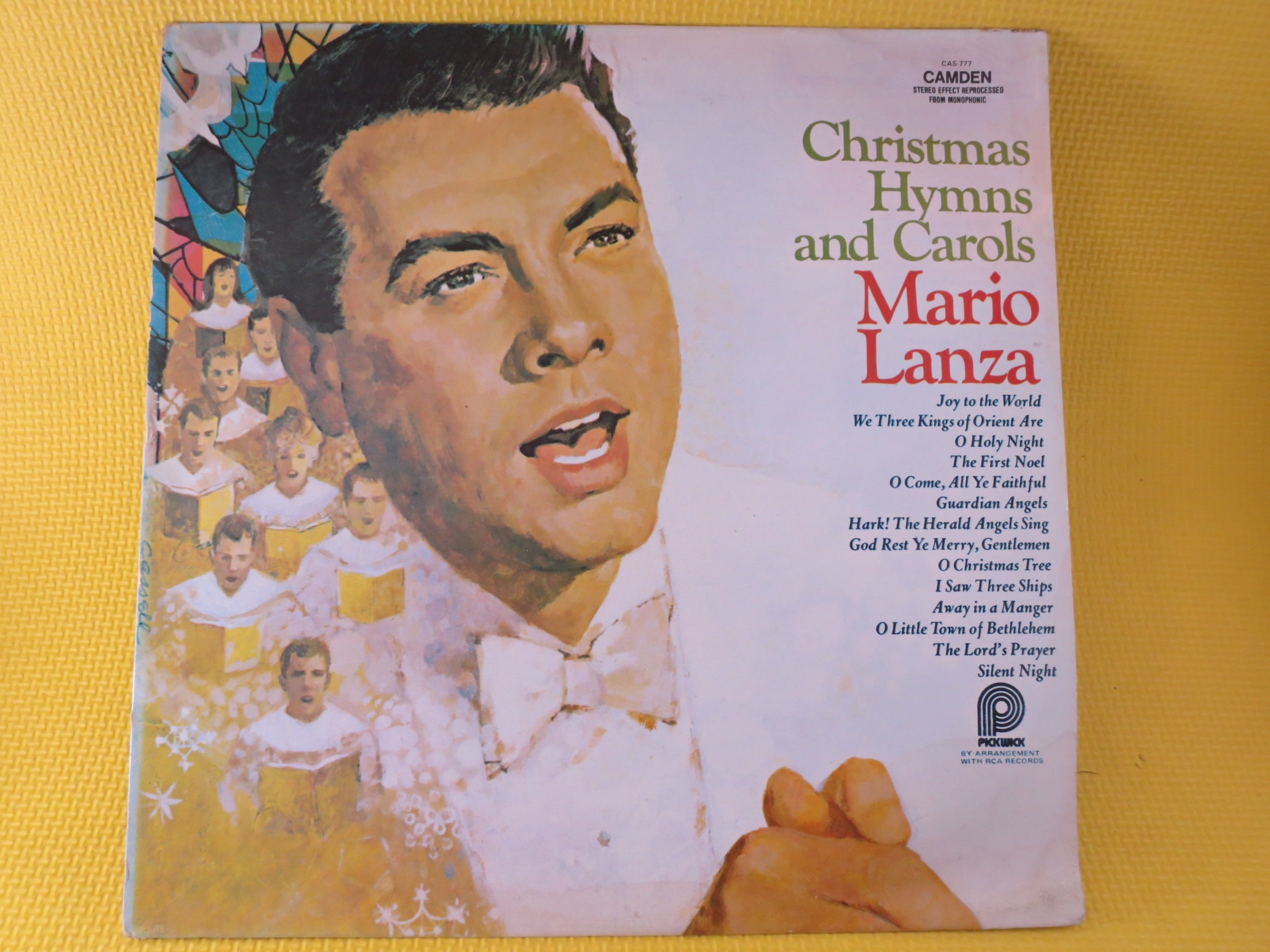 Mario Lanza – Christmas Hymns and Carols (1977) Vinyl LP