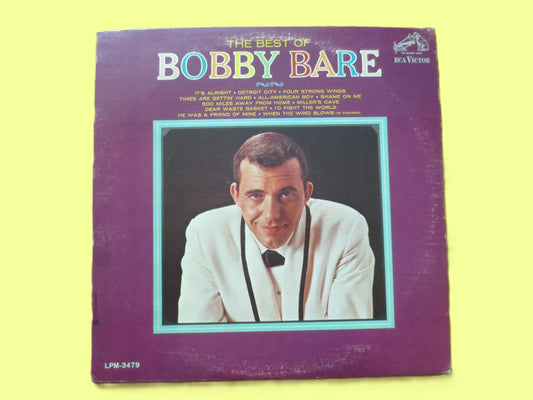 Bobby Bare – The Best of Bobby Bare (1966) Vinyl LP