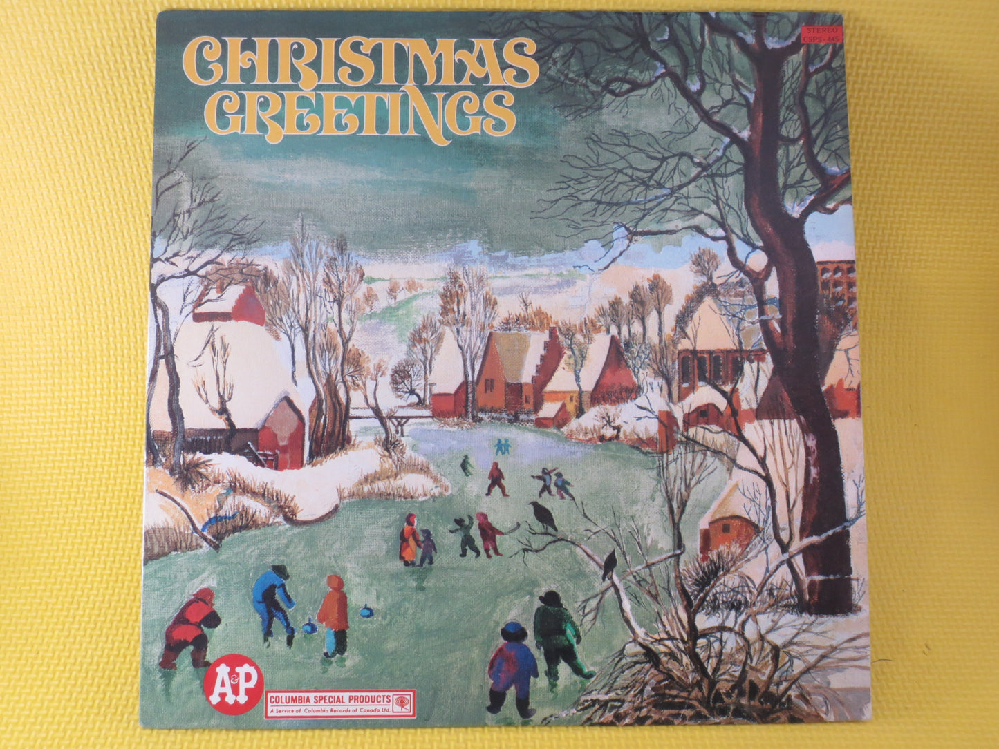CHRISTMAS GREETINGS, CHRISTMAS Album, Christmas Record, Christmas Songs, Christmas Vinyl, Christmas Lp, Lps, Vintage Records, 1966 Records