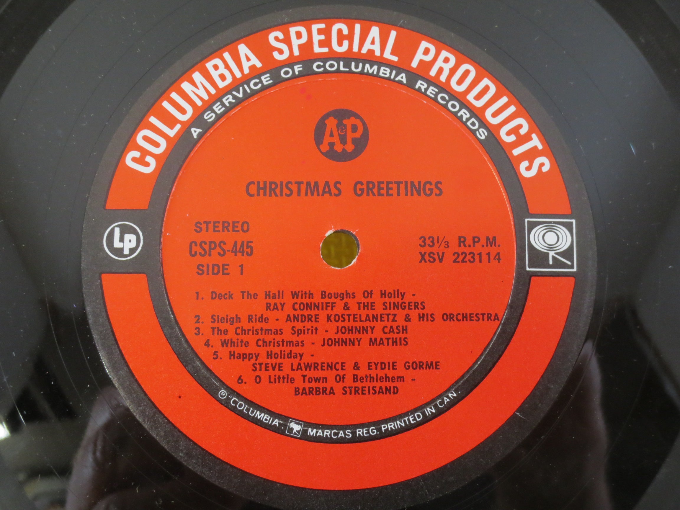 Various Artists – Christmas Greetings (1966) Vinyl LP