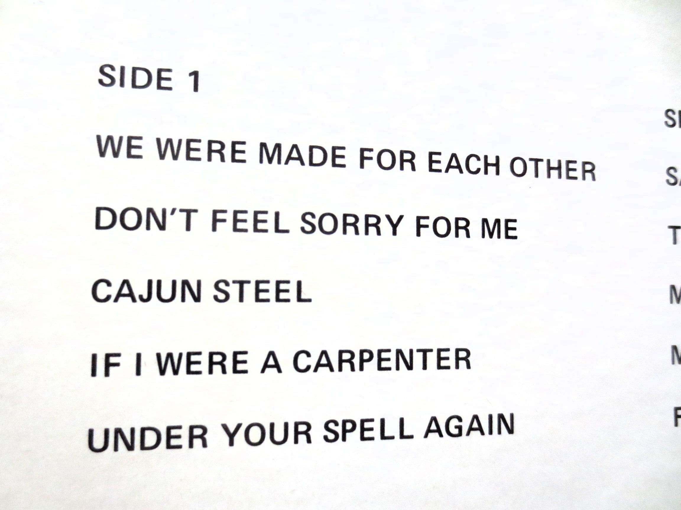 Jerry and Jo Anne – We Were Made for Each Other (1970) Vinyl LP