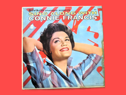 Connie Francis – Sing Along with Connie Francis (1961) Vinyl LP