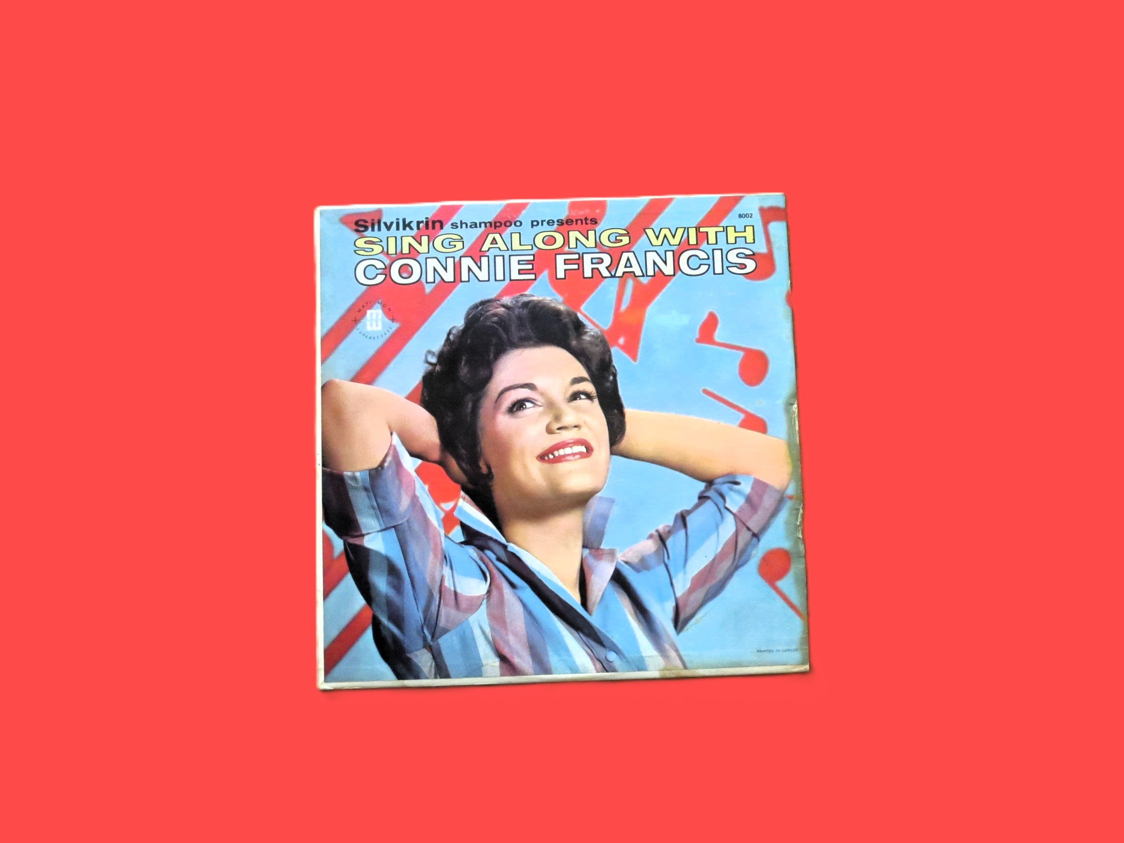 Connie Francis – Sing Along with Connie Francis (1961) Vinyl LP