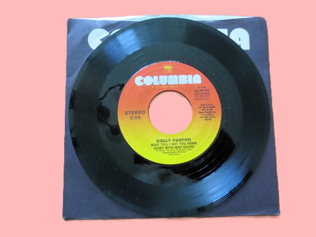 Dolly Parton & Mac Davis – Wait Till I Get You Home (1980) 45 RPM Vinyl