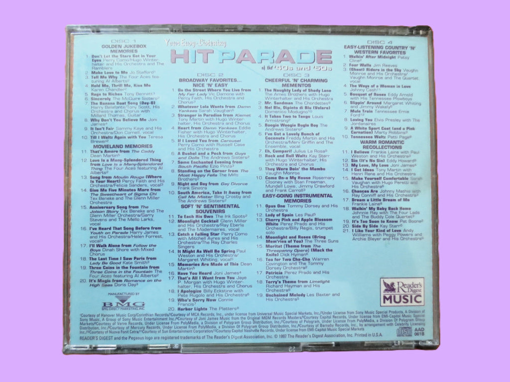 Hit Parade – Reader's Digest (1997) 3CD Set