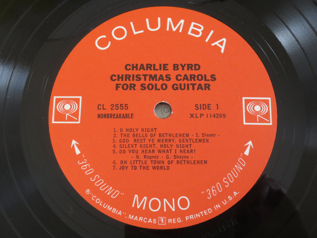 Charlie Byrd – Christmas Carols (1959) Vinyl LP