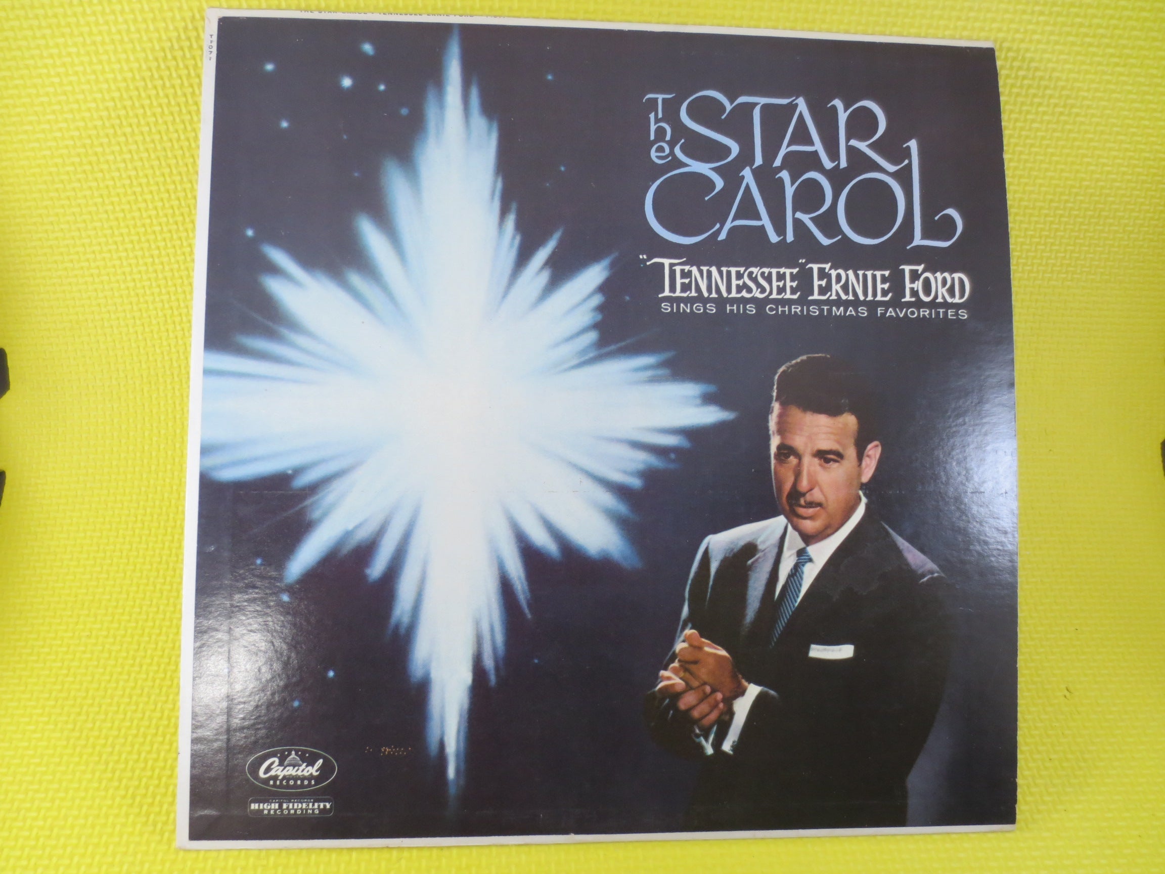 TENNESSEE ERNIE FORD, Christmas Album, 1967 Record, Vinyl Lp