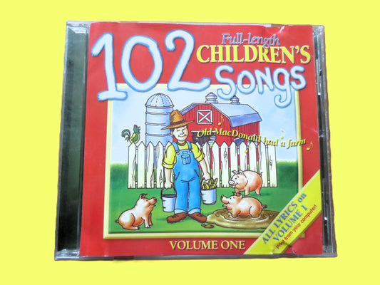 102 Children's Songs Volume One (2002) CD