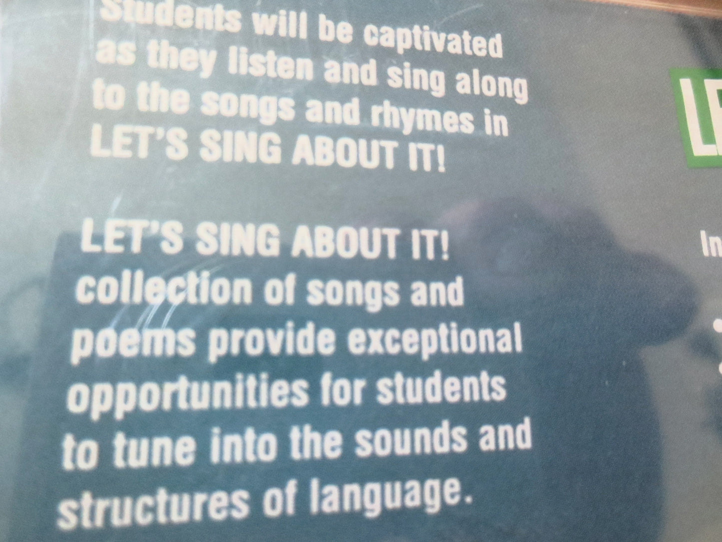 LET'S SING About It, Songs and Rhymes, Compact Disc, Vintage Cd
