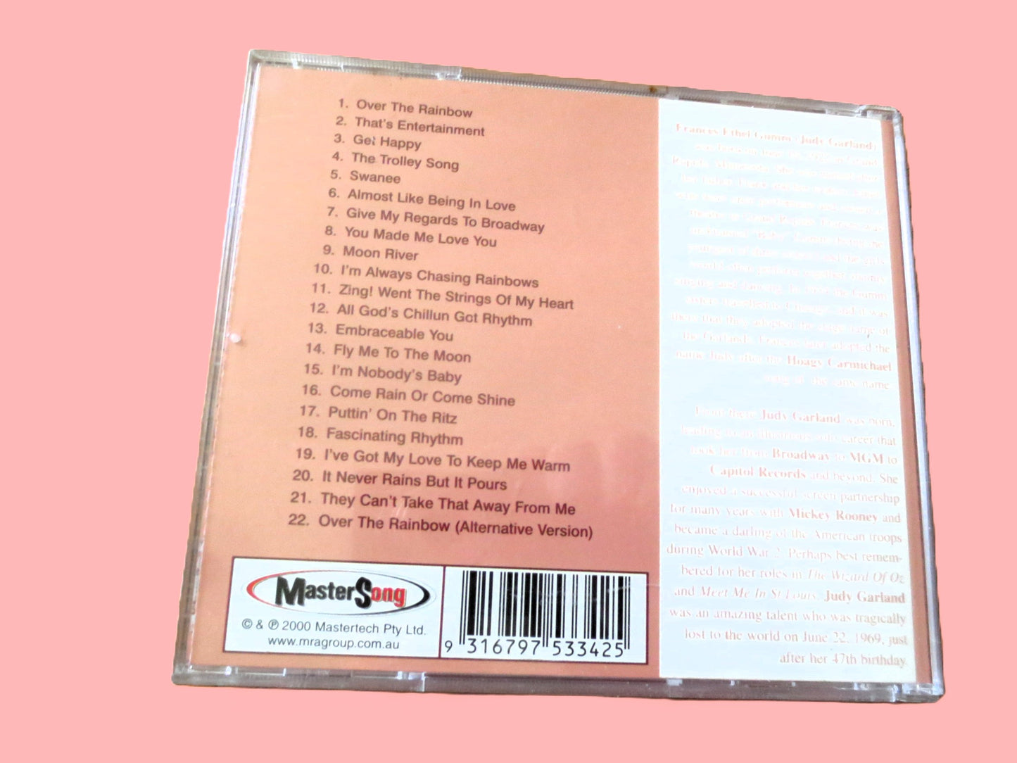 JUDY GARLAND, Get Happy, 2000 Compact Disc, Vintage Cd