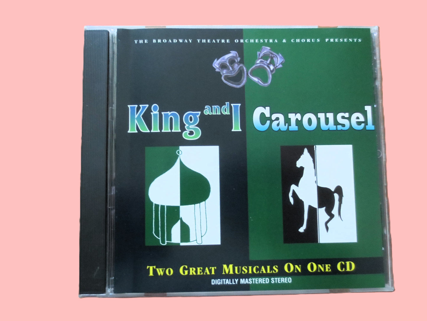 The KING and I, CAROUSEL, Soundtracks, 1996 Compact Disc, Vintage Cd