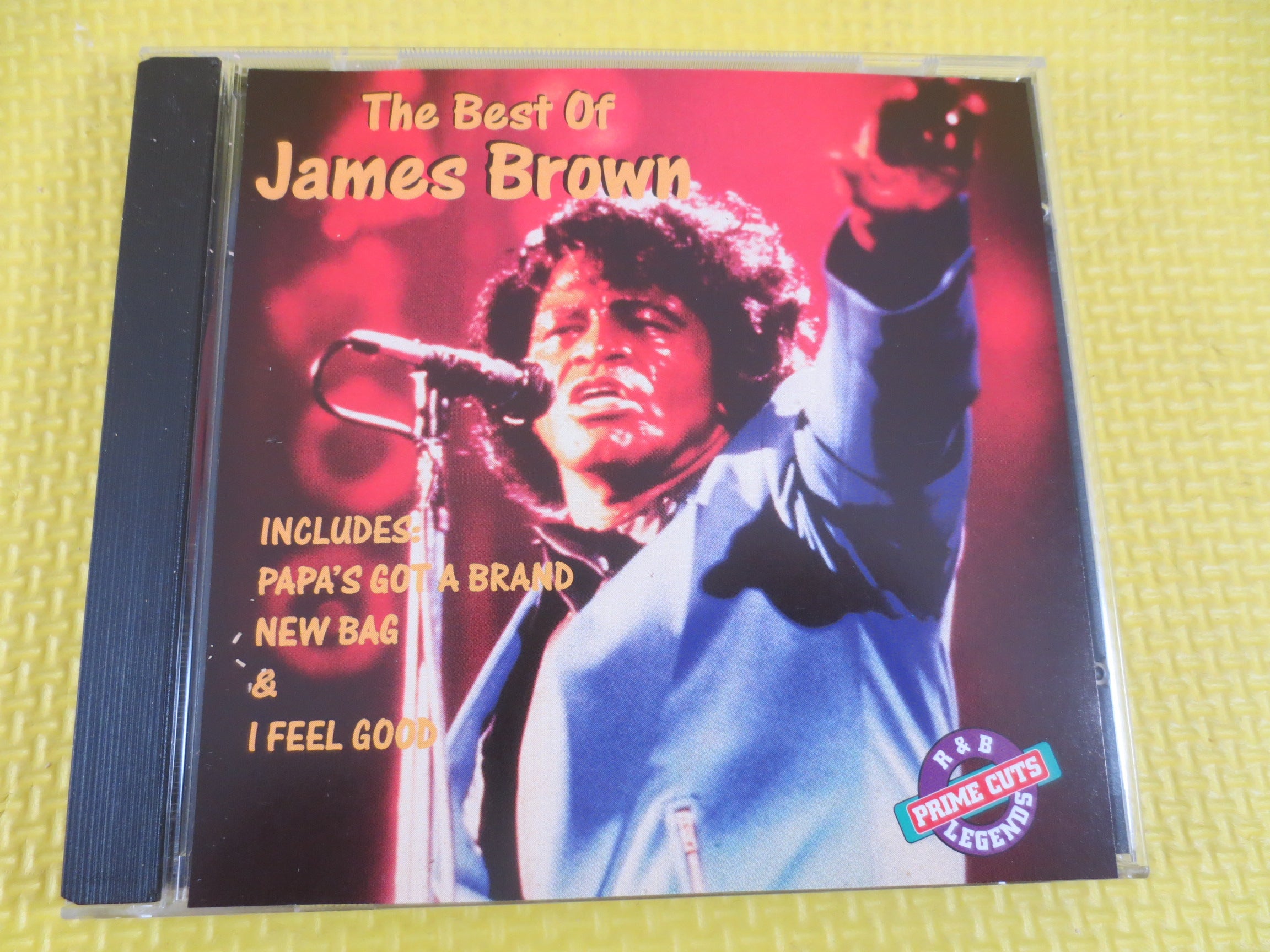 JAMES BROWN, Greatest Hits, Soul Music, 1994 Compact Disc, Vintage Cd