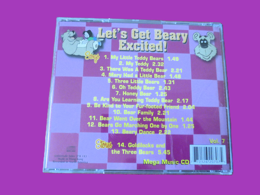 Let's Get Berry Excited – Songs and Stories (1995) CD