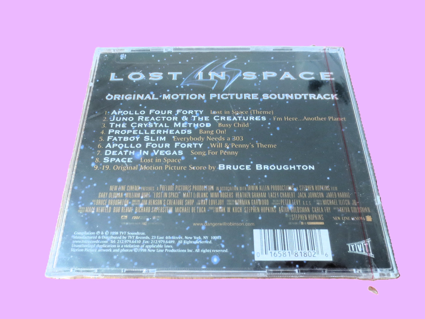 LOST in SPACE, Factory SEALED, 1998 Compact Disc, Vintage Cd