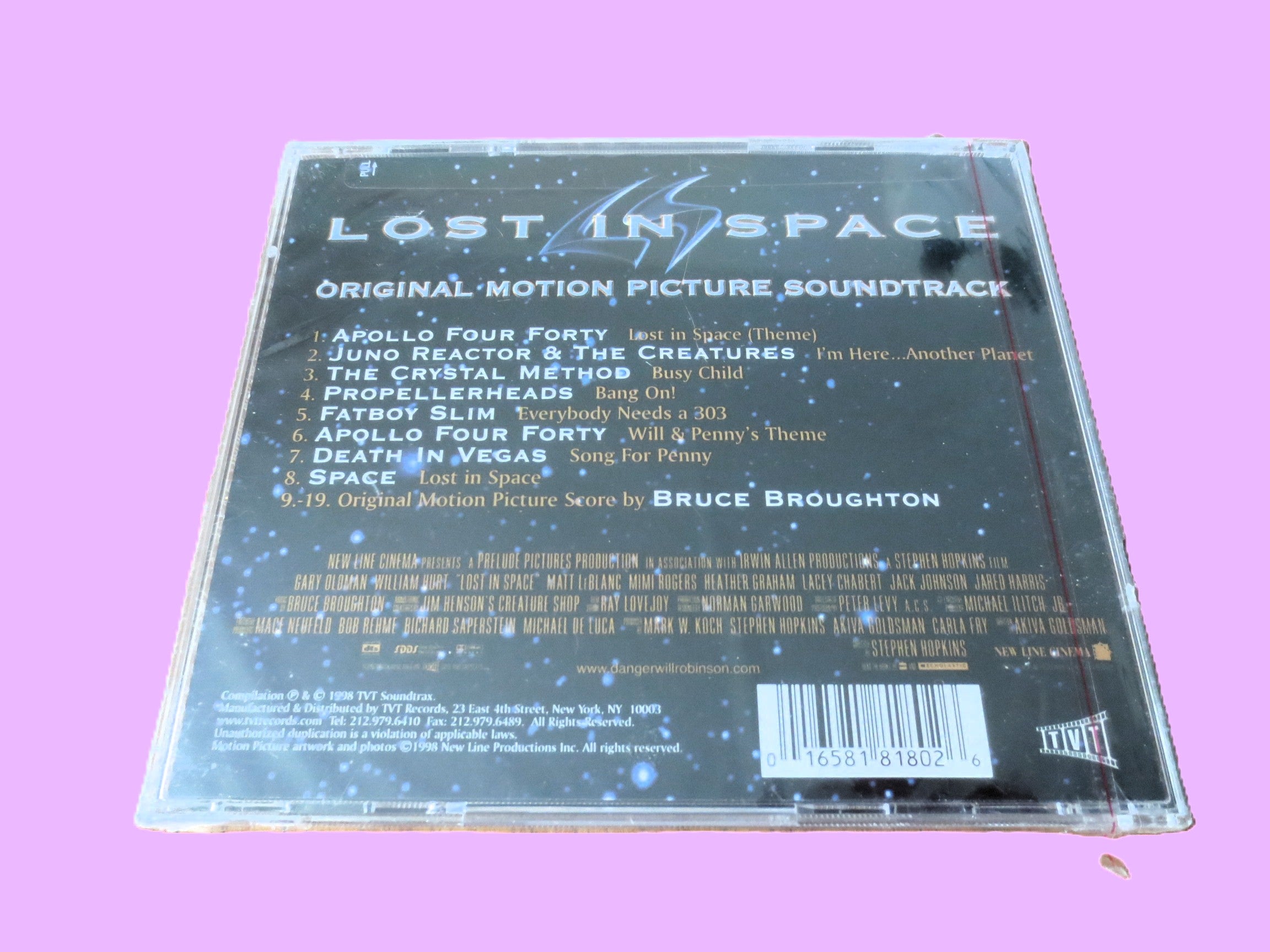 Lost in Space – Original Soundtrack (1998) CD — Factory Sealed