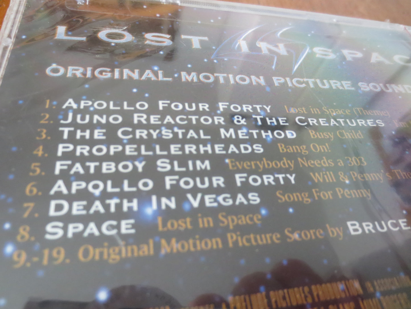 LOST in SPACE, Factory SEALED, 1998 Compact Disc, Vintage Cd