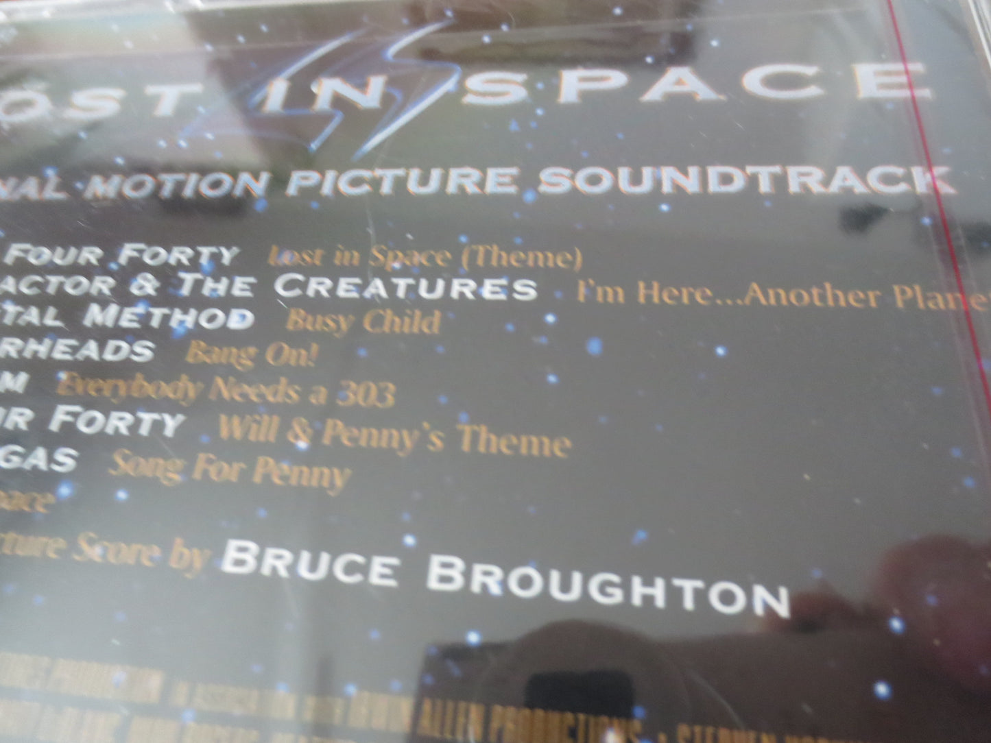 LOST in SPACE, Factory SEALED, 1998 Compact Disc, Vintage Cd