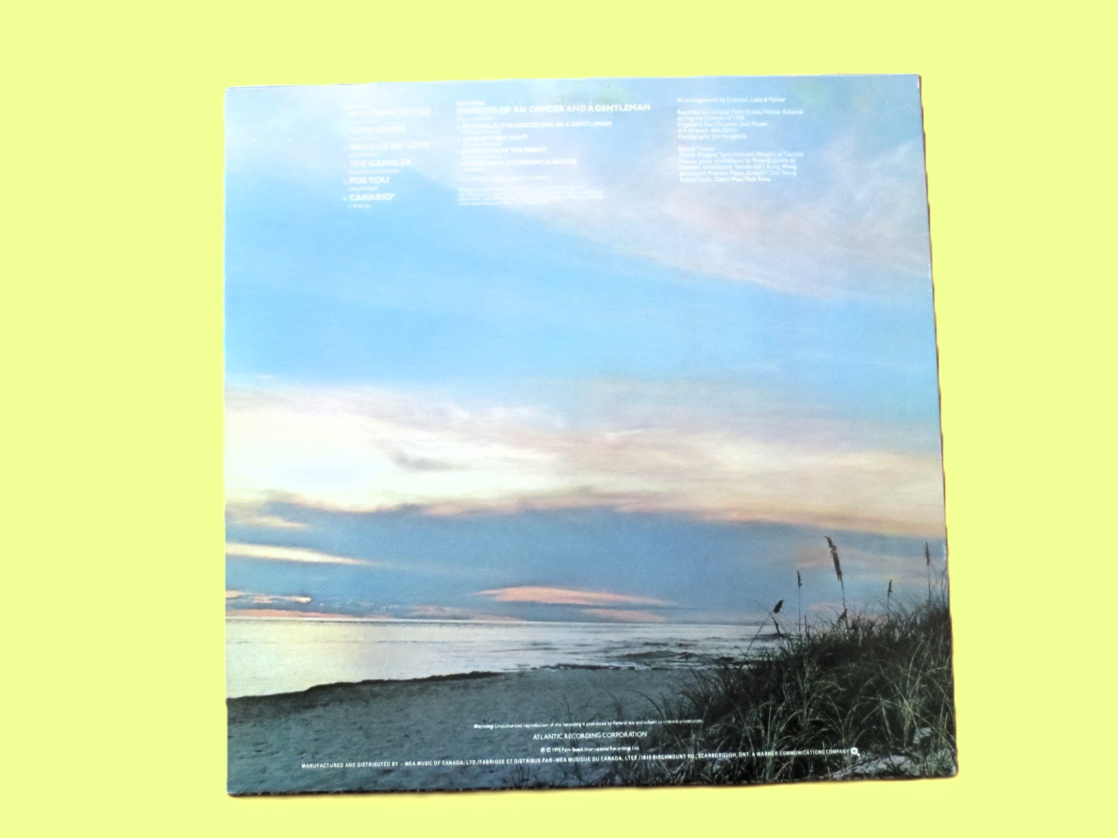 Emerson Lake & Palmer – Love Beach (1978) Vinyl LP