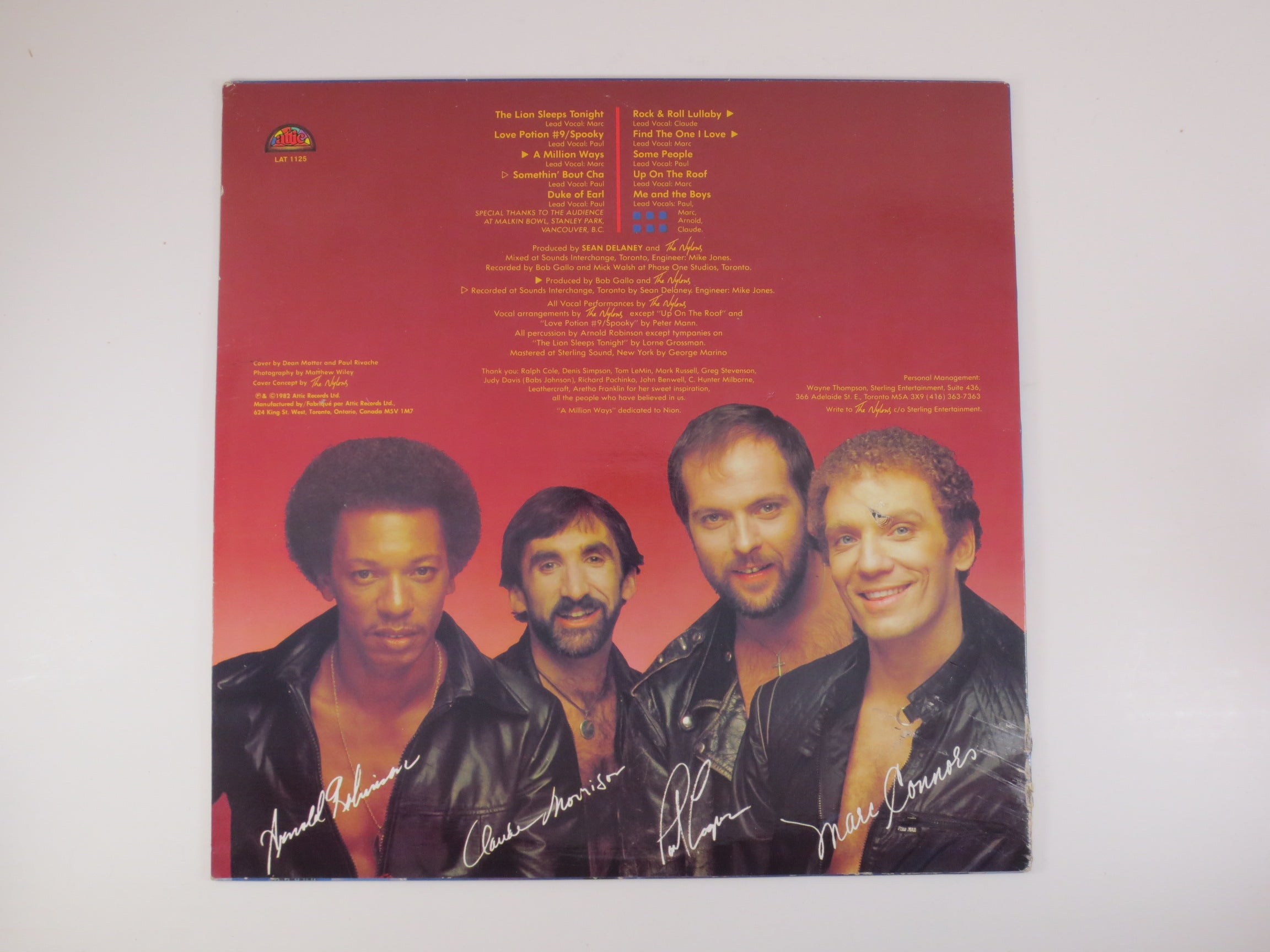 The Nylons – The Nylons (1982) Vinyl LP