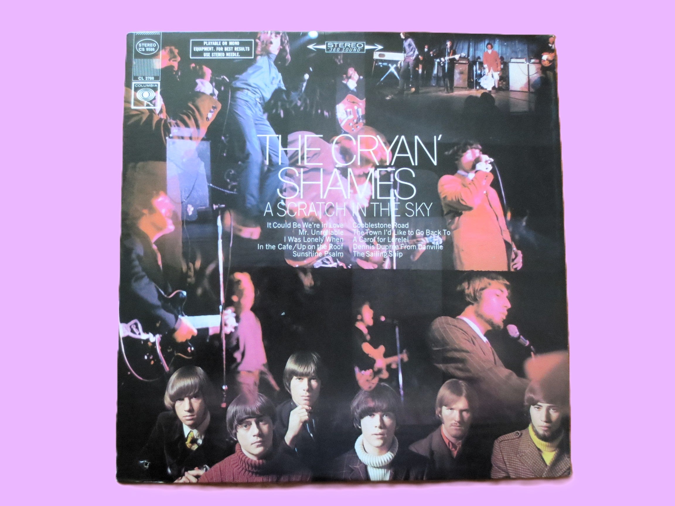 The Cryan' Shames – A Scratch in the Sky (1967) Vinyl LP