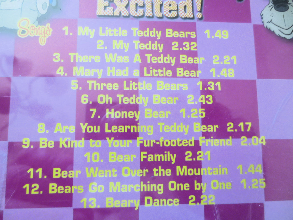 Let's Get Beary Excited – Songs and Stories, Volume 7 (c. 2000) CD
