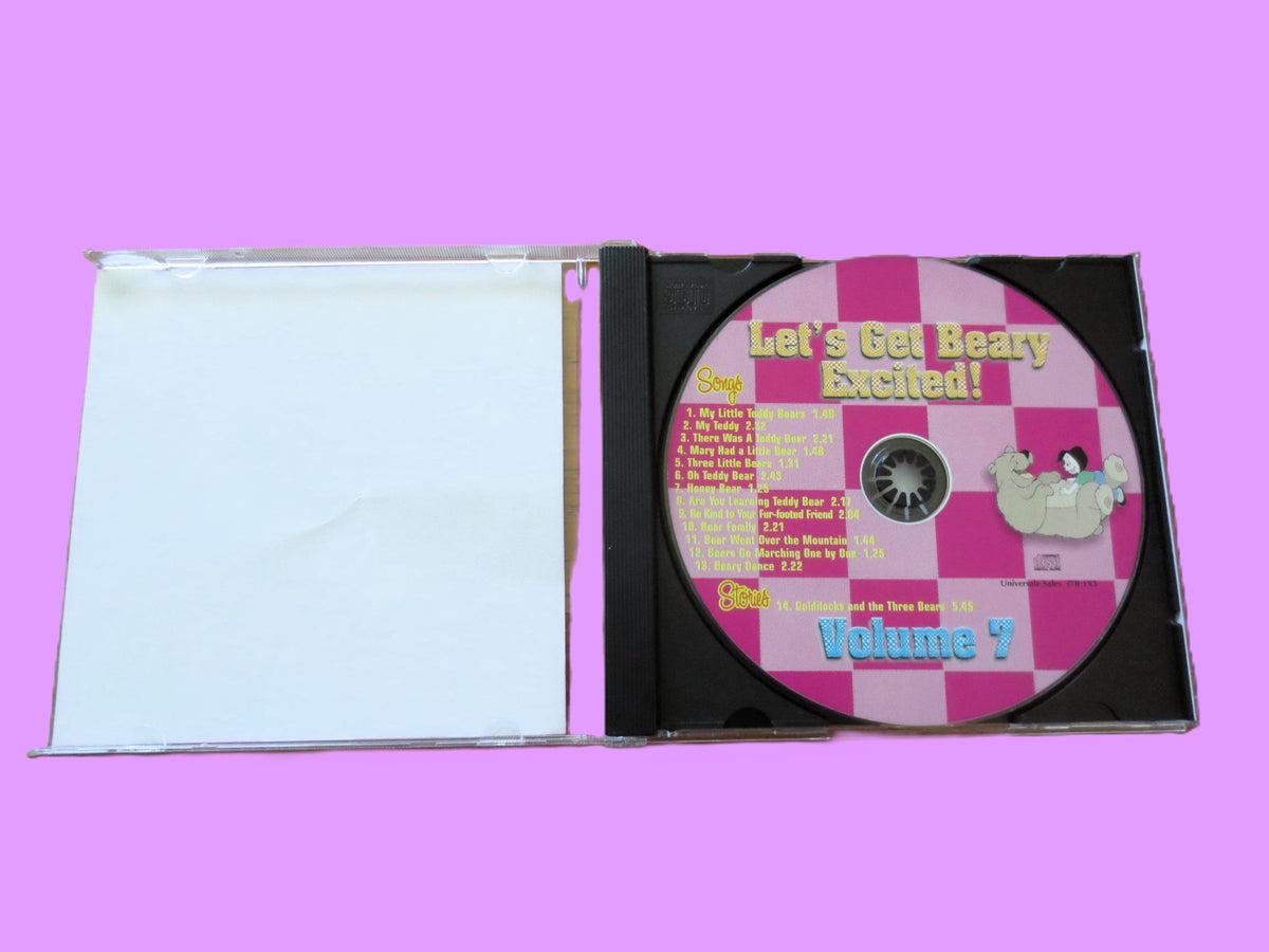 Let's Get Beary Excited – Songs and Stories, Volume 7 (c. 2000) CD