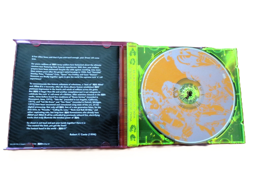 KISS – You Wanted the Best, You Got the Best (1996) CD