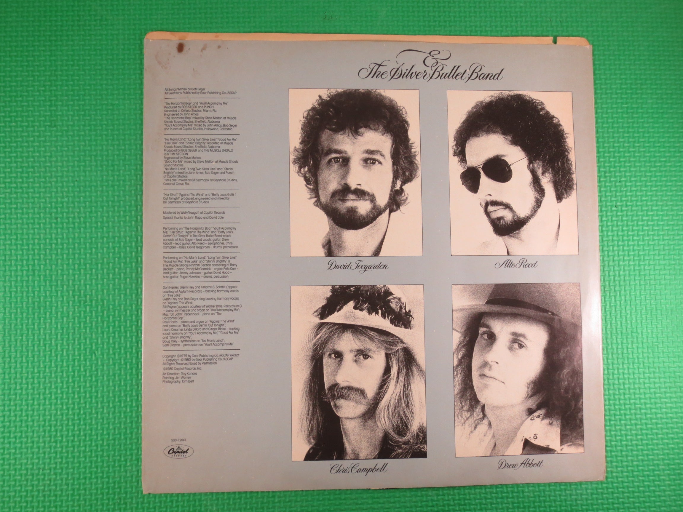 BOB SEGER, Against the Wind, Vintage Album, 1980 Record, Vinyl Lp
