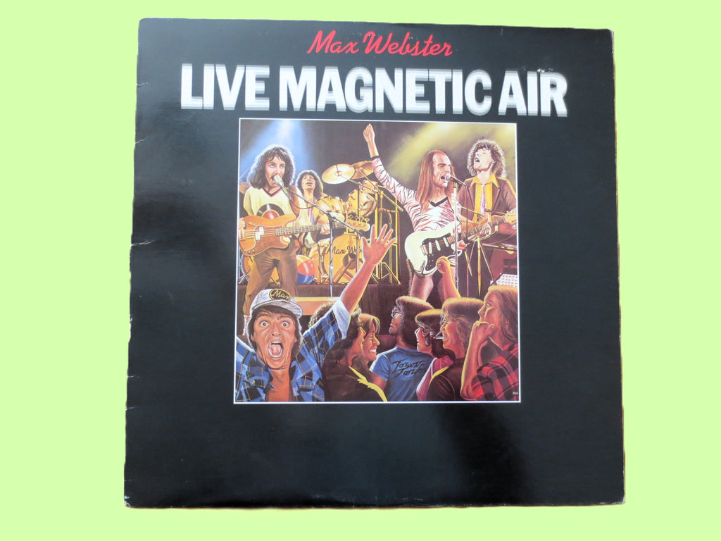 Max Webster – Magnetic Air (1979) Vinyl LP