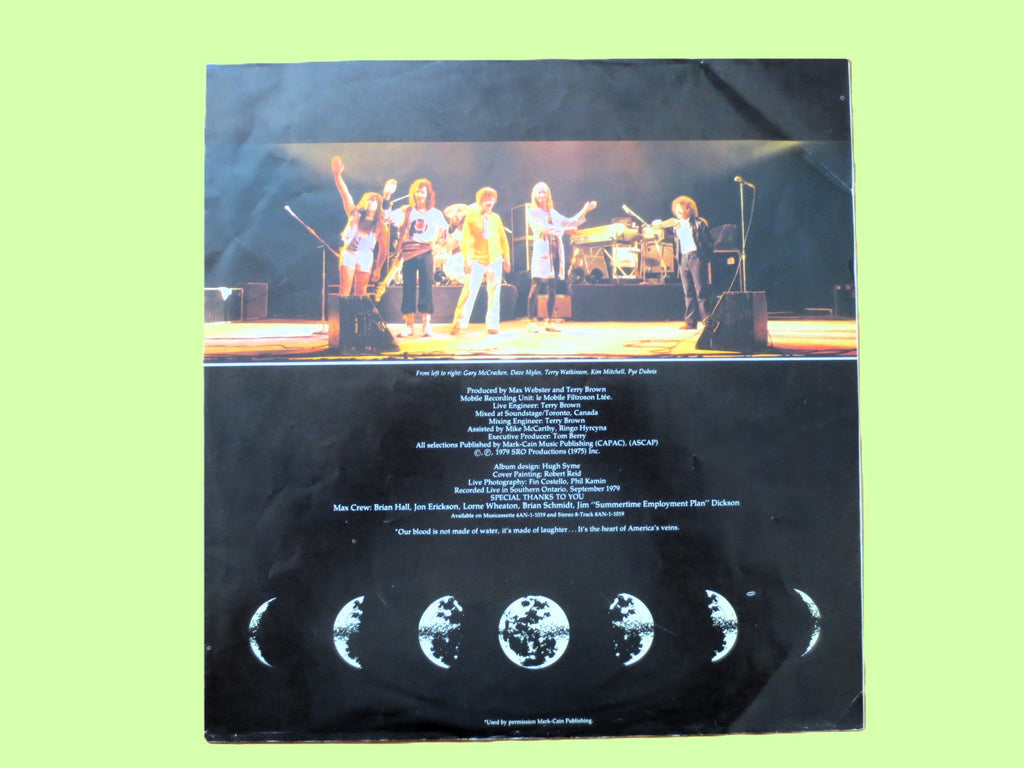 Max Webster – Magnetic Air (1979) Vinyl LP