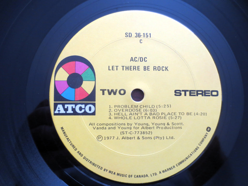 AC/DC – Let There Be Rock (1977) Vinyl LP