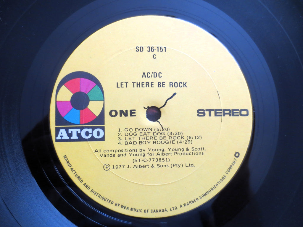 AC/DC – Let There Be Rock (1977) Vinyl LP
