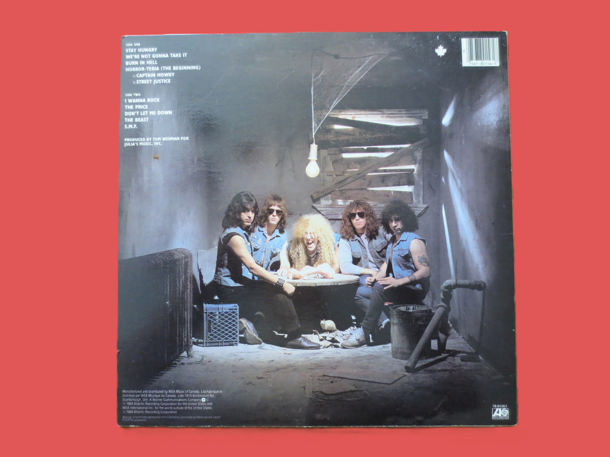 Twisted Sister – Stay Hungry (1984) Vinyl LP