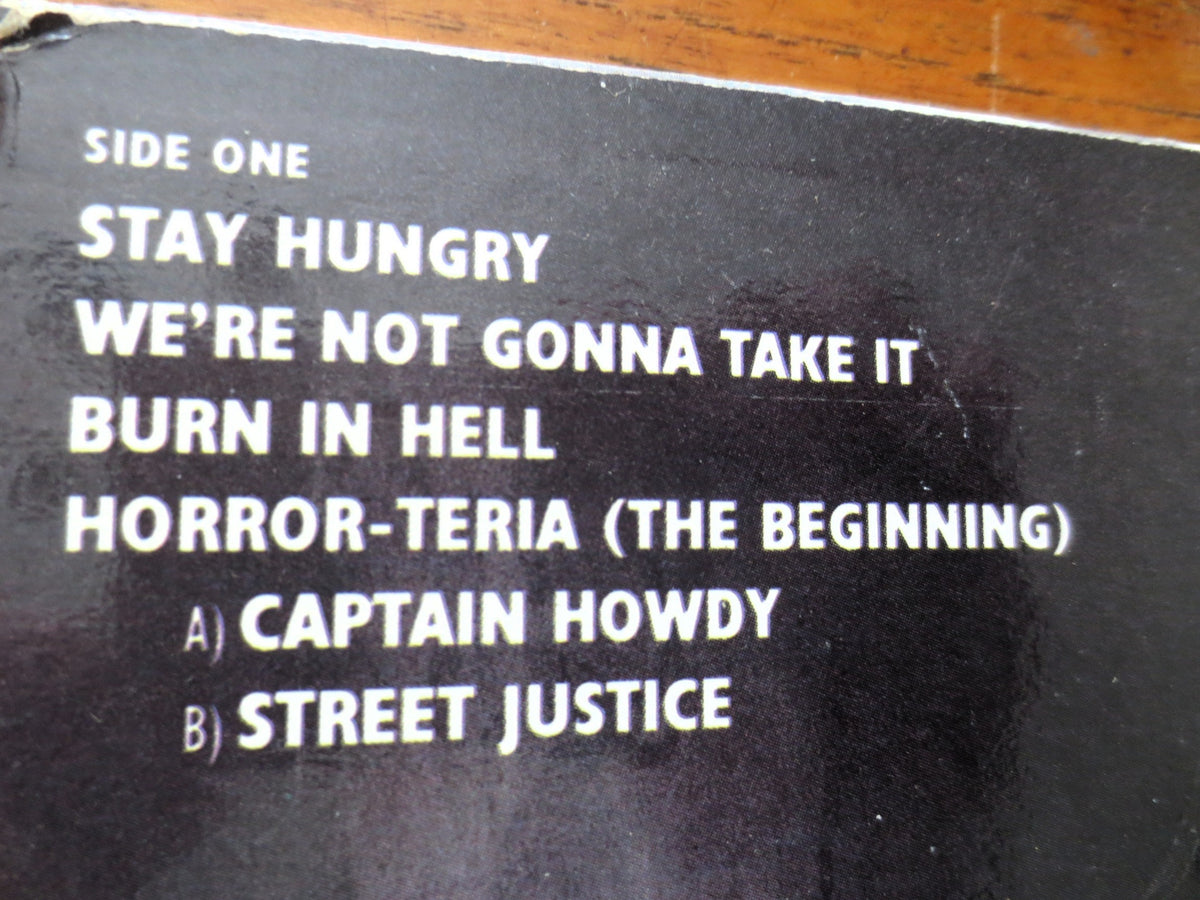 Twisted Sister – Stay Hungry (1984) Vinyl LP