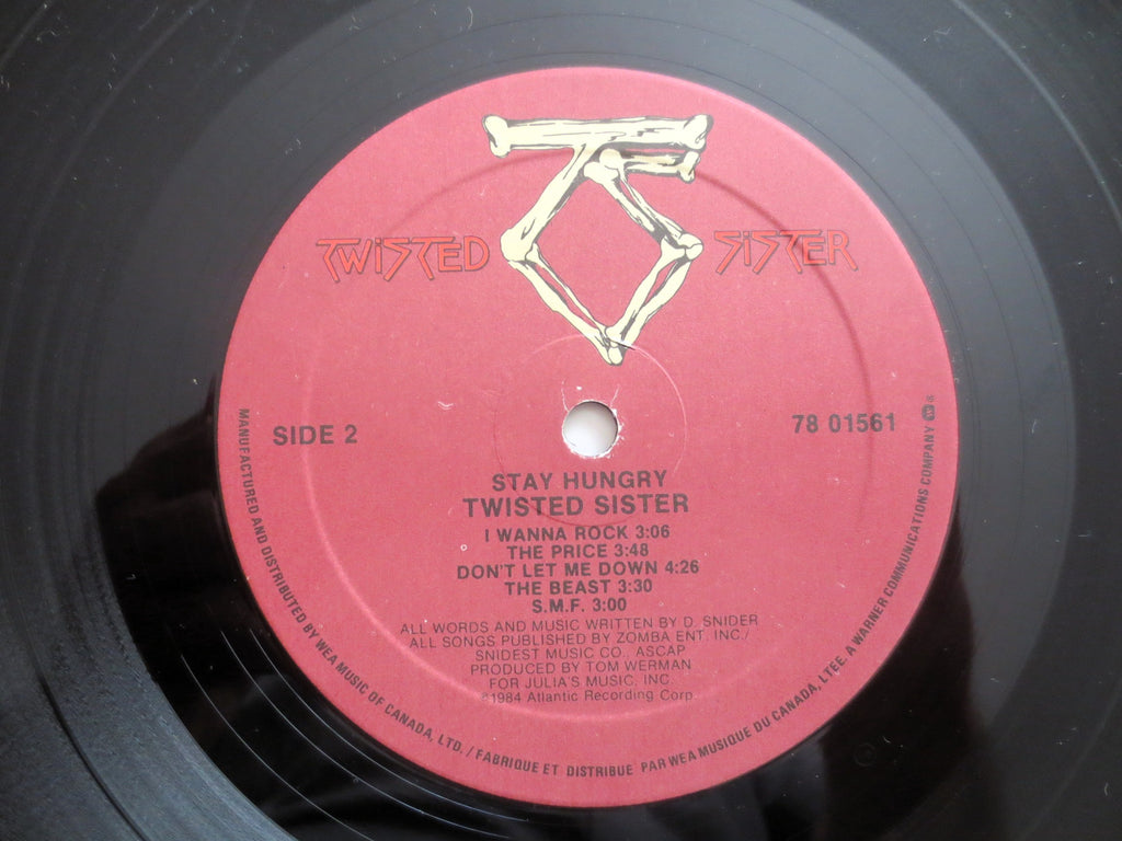 Twisted Sister – Stay Hungry (1984) Vinyl LP