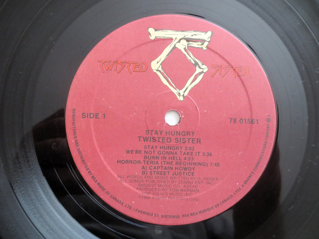 Twisted Sister – Stay Hungry (1984) Vinyl LP
