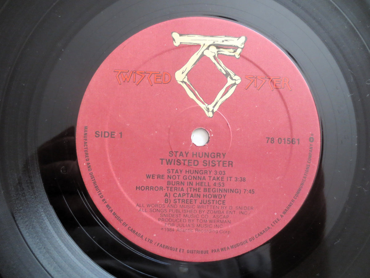 Twisted Sister – Stay Hungry (1984) Vinyl LP
