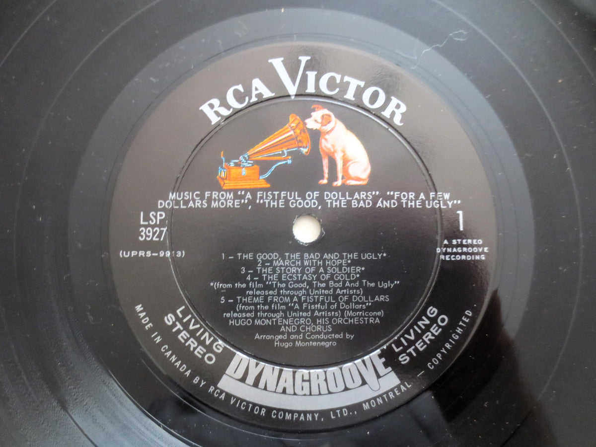 Hugh Montenegro – Music from A Fist Full of Dollars (1967) Vinyl LP