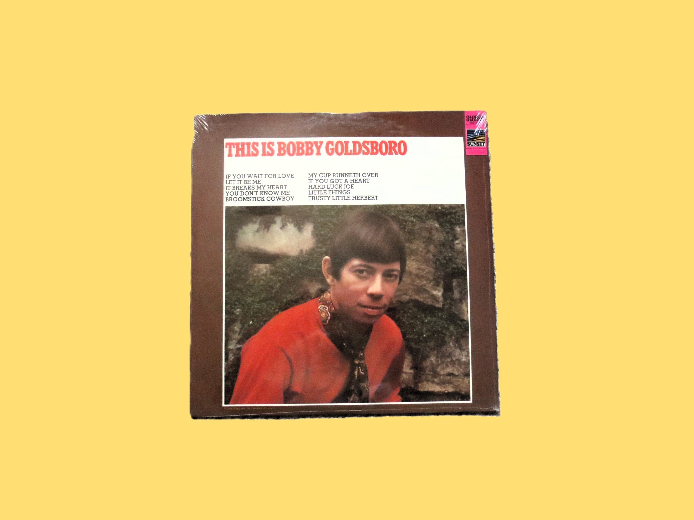 Bobby Goldsboro – This Is Bobby Goldsboro (1968) Vinyl LP — Factory Sealed