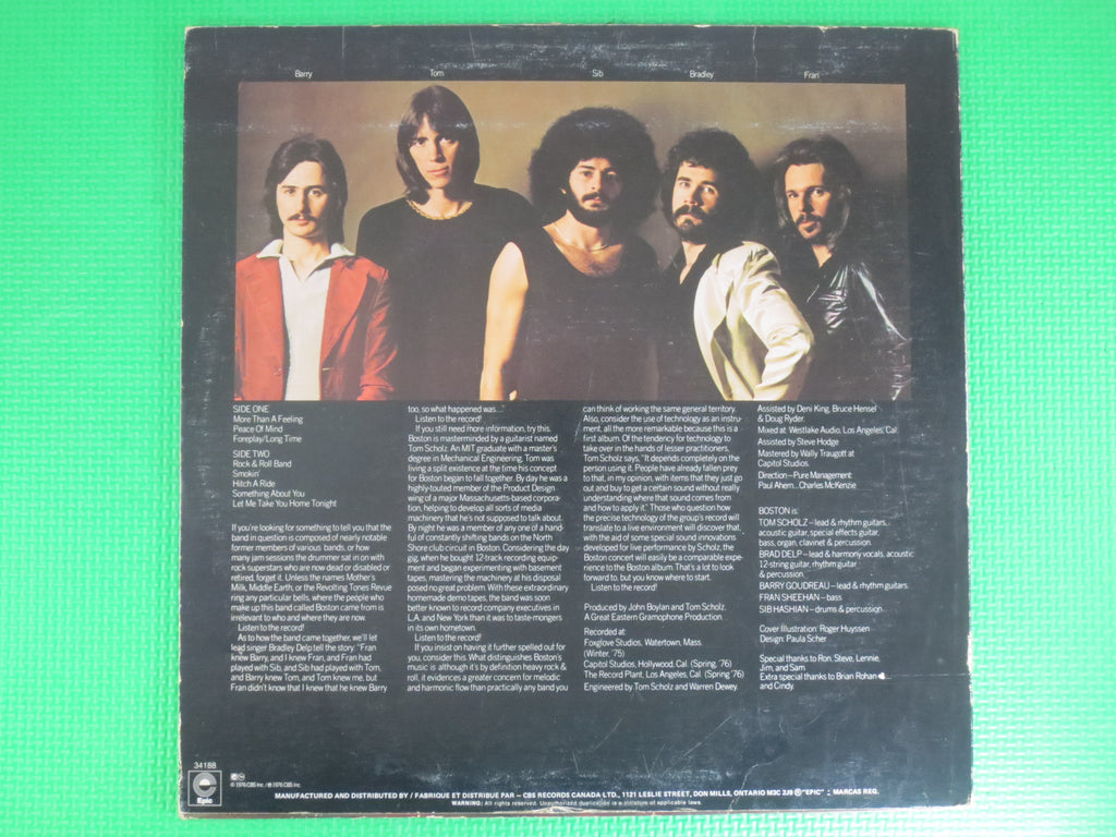 Boston – Boston (1976) Vinyl LP