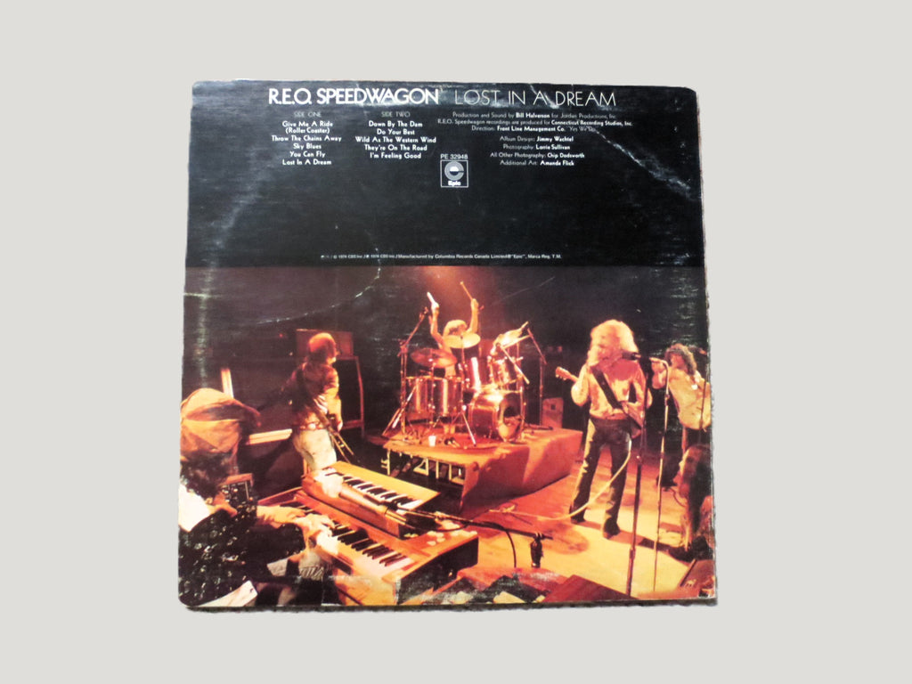 REO Speedwagon – Lost in a Dream (1974) Vinyl LP