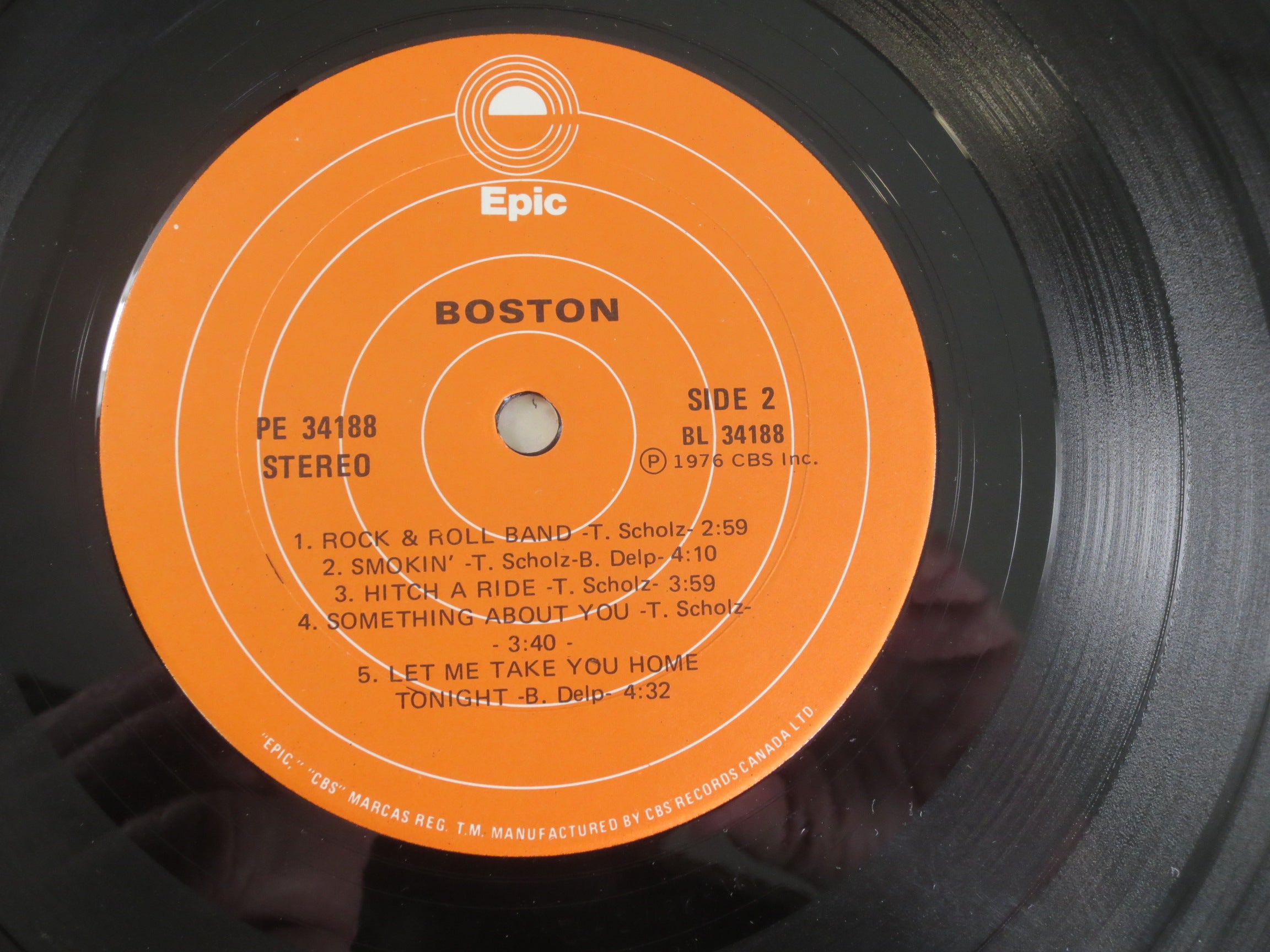 Boston – Boston (1976) Vinyl LP