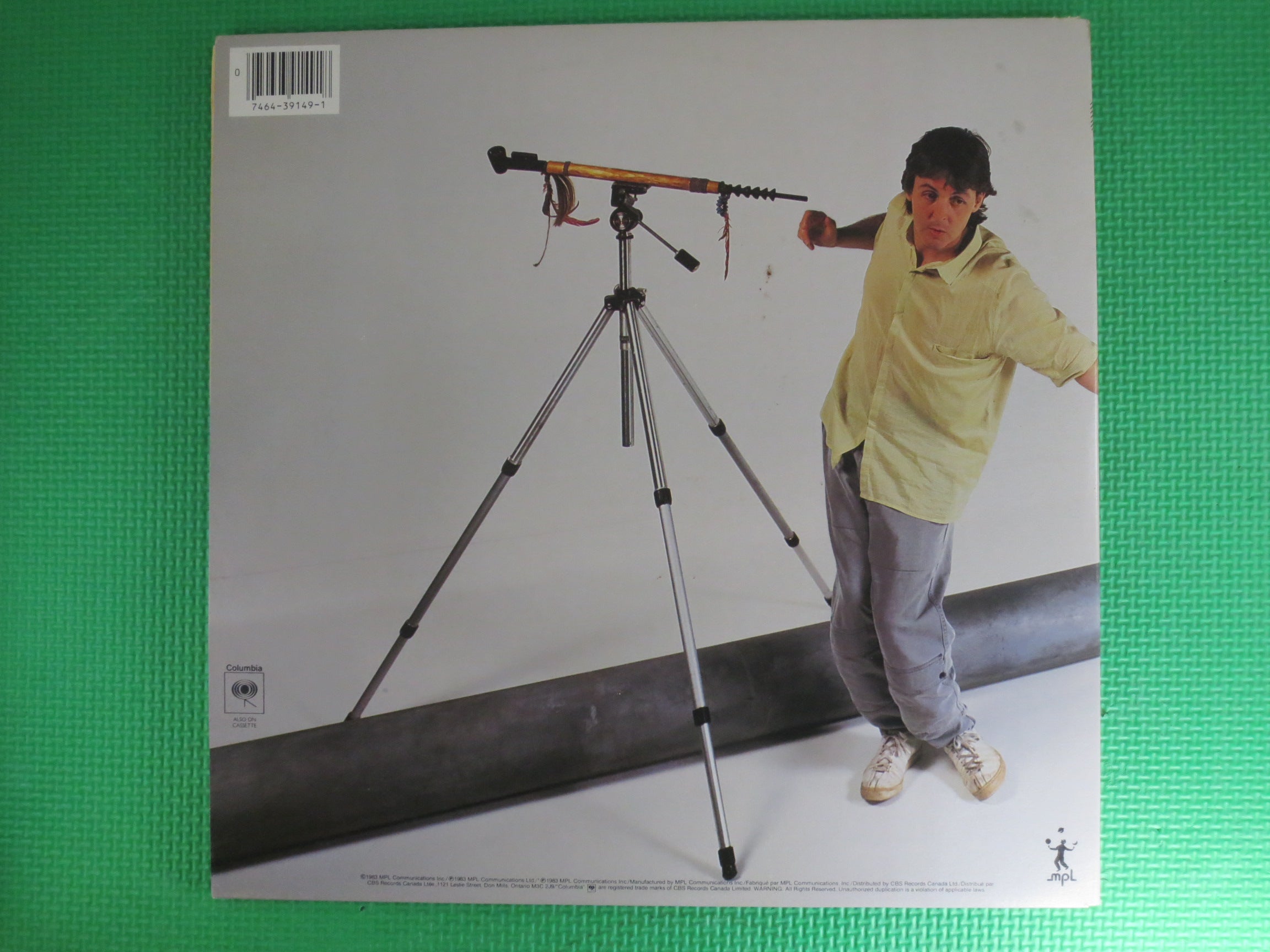 Paul McCartney – Pipes of Peace (1983) Vinyl LP