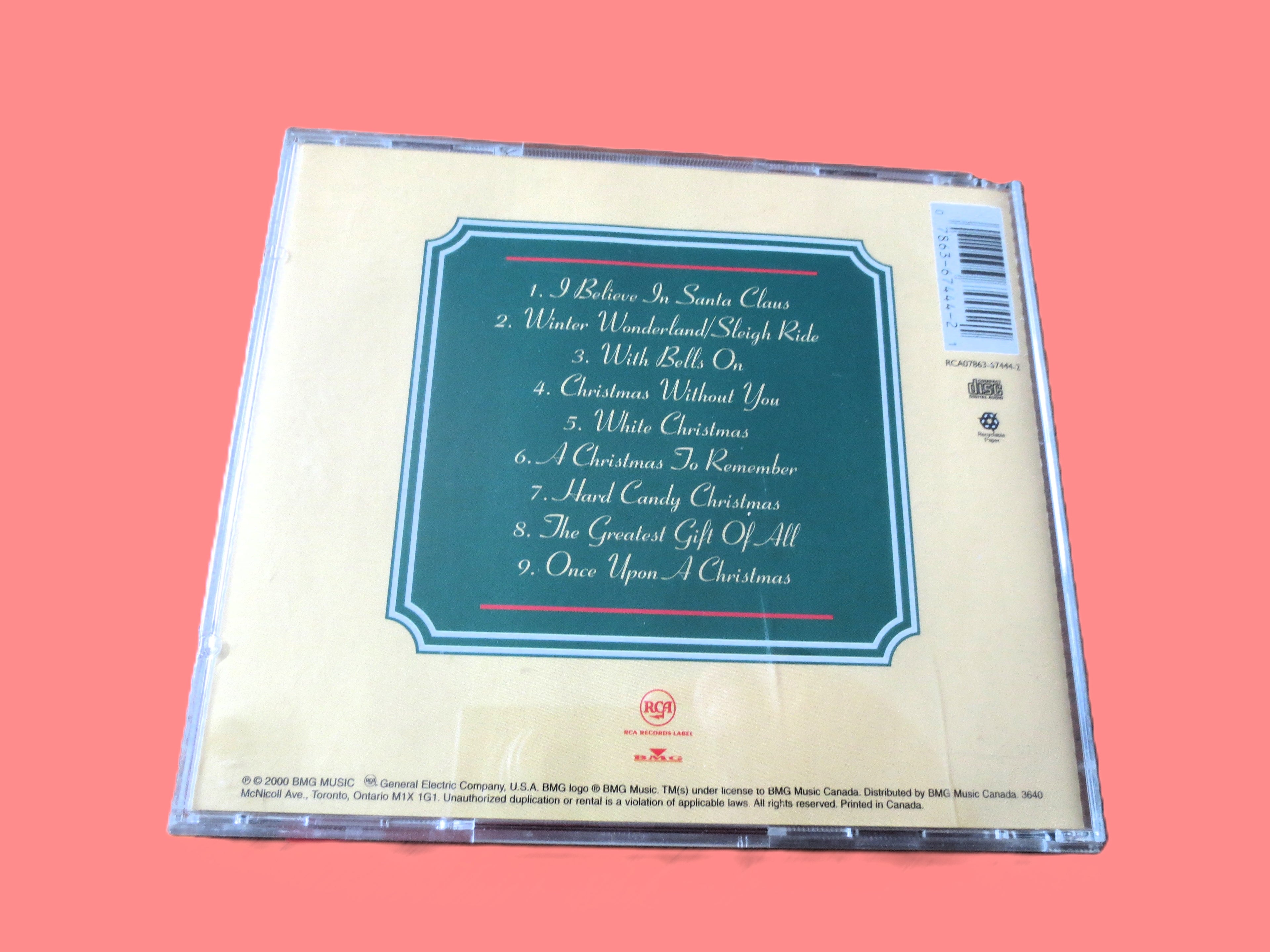 Kenny Rogers & Dolly Parton – Once Upon a Christmas (1984) CD