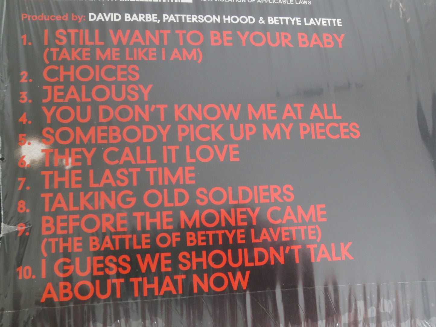 BETTYE LaVette, SCENE of the CRIME, Bettye LaVette Album, Bettye LaVette Vinyl, Bettye LaVette Lp, Funk Album, Vintage Records, Soul Records