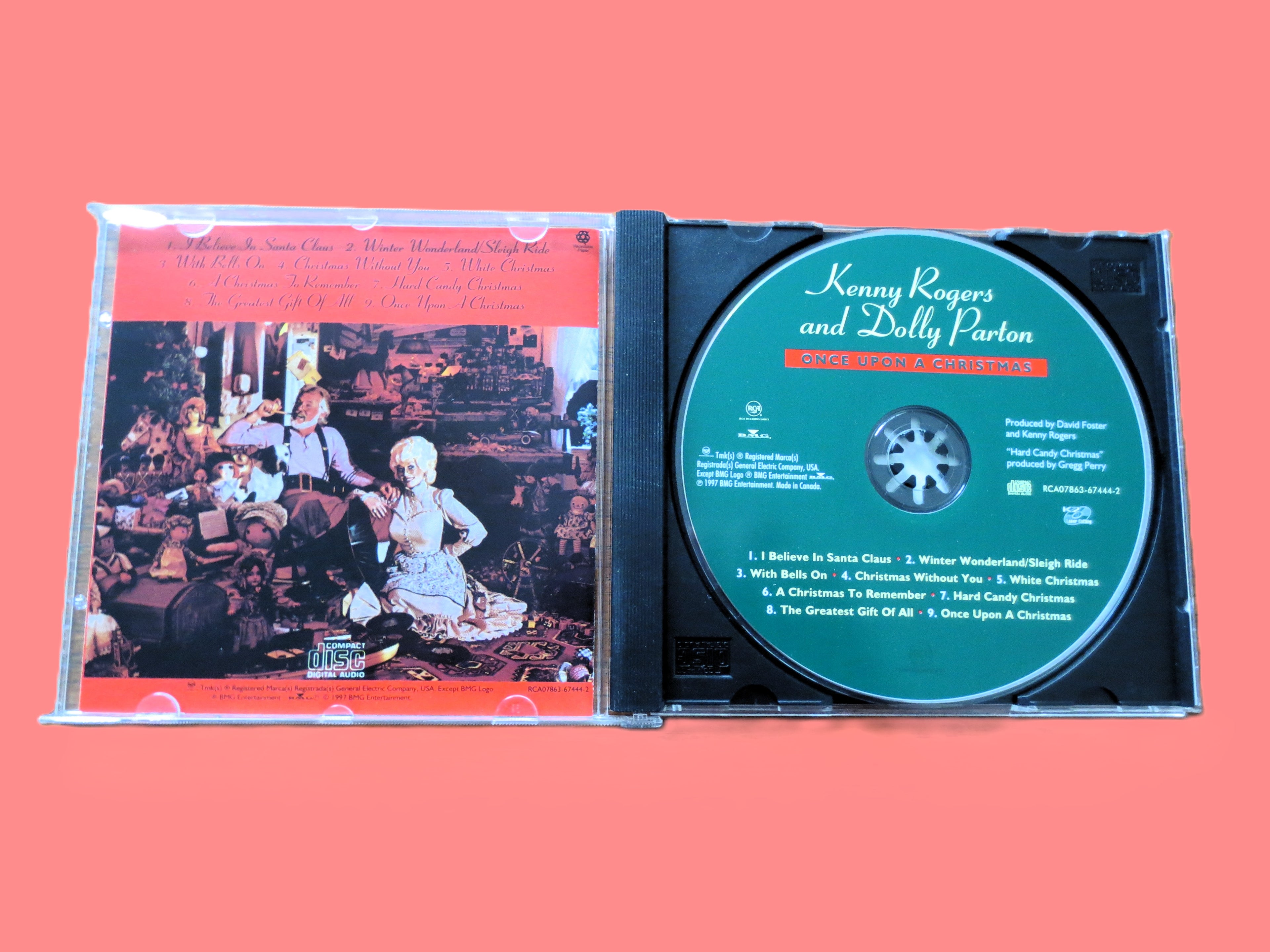 Kenny Rogers & Dolly Parton – Once Upon a Christmas (1984) CD
