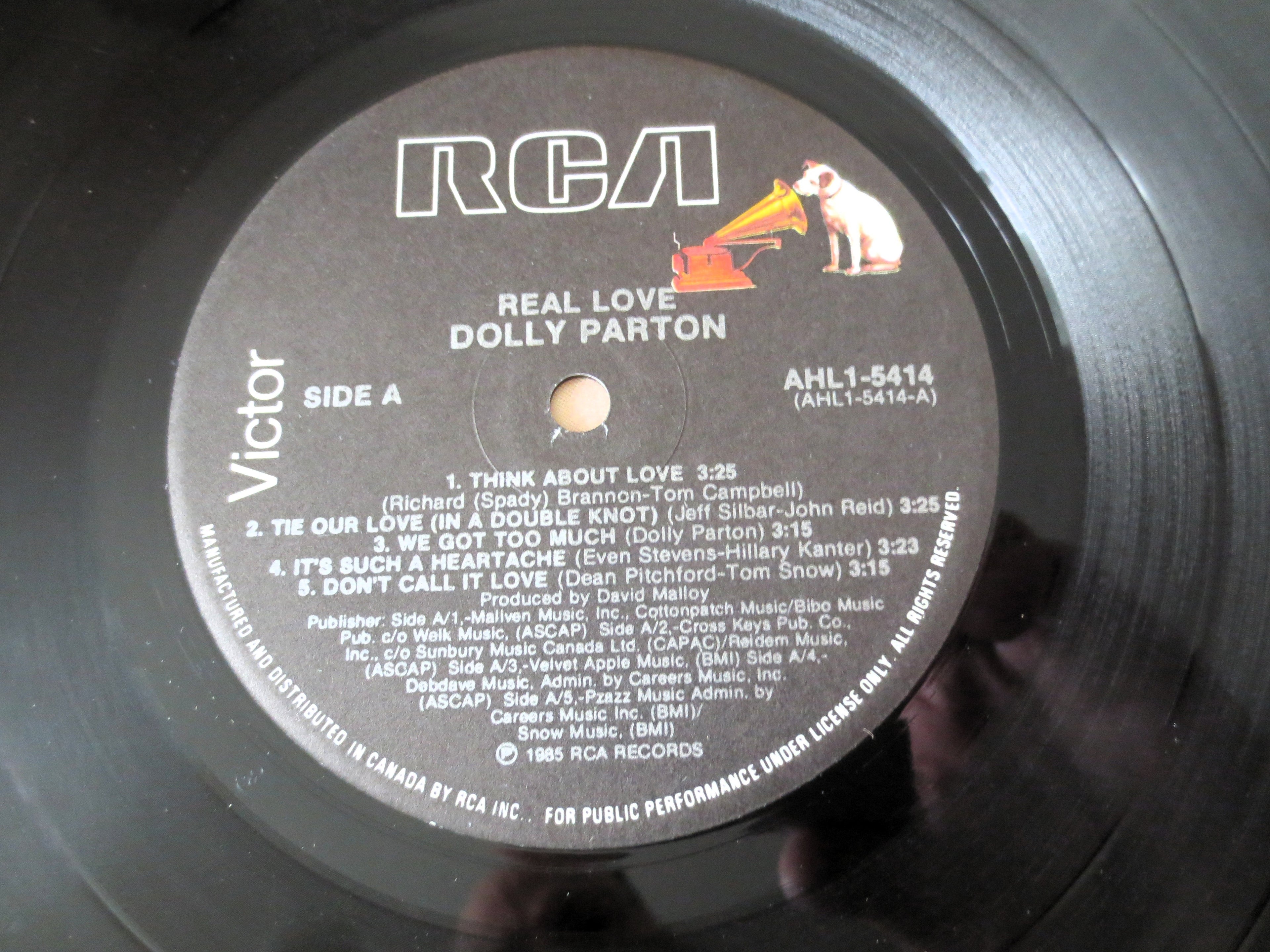 Dolly Parton – Real Love (1985) Vinyl LP
