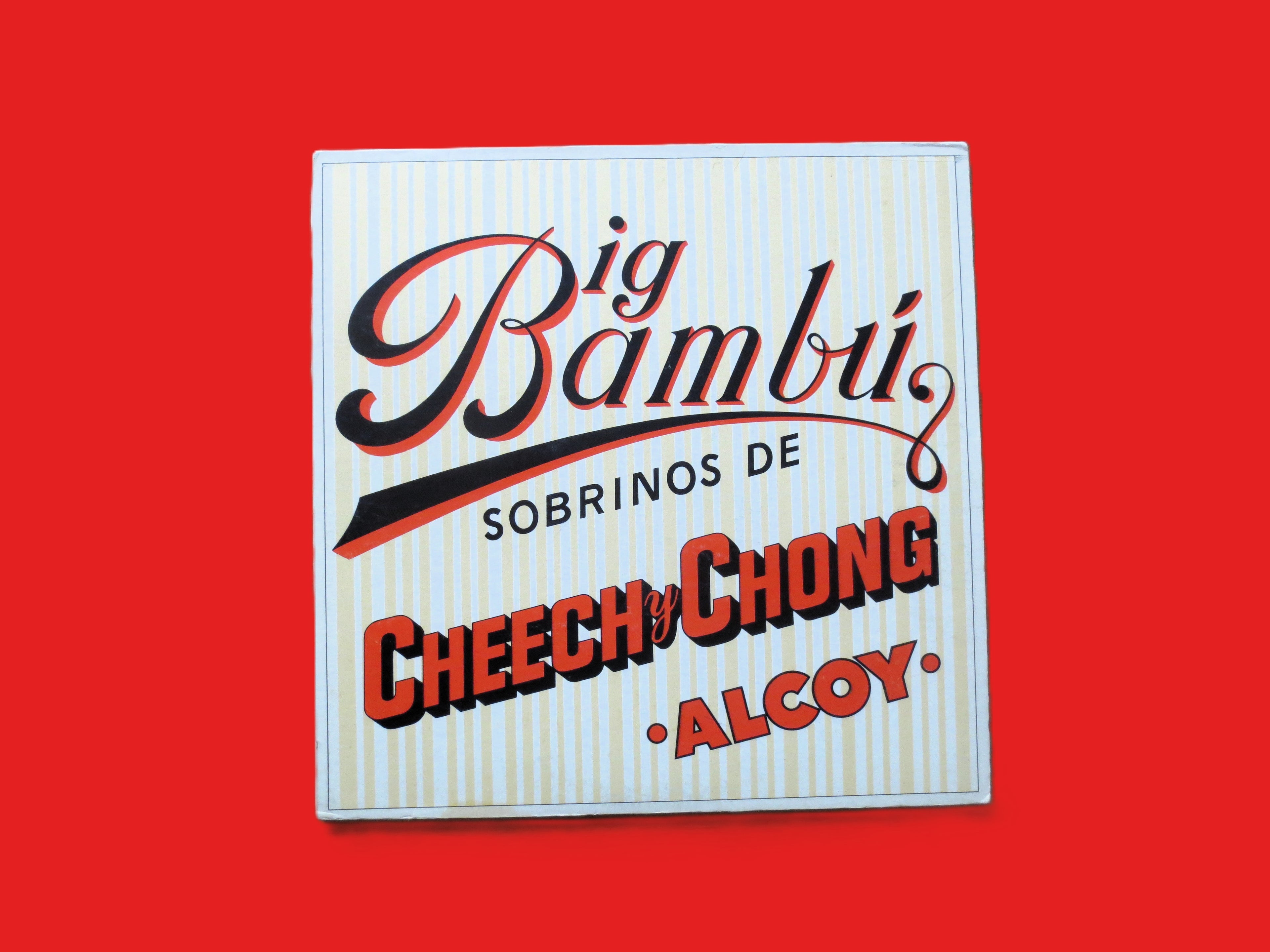 Cheech & Chong – Big Bambu (1972) Vinyl LP (Includes Rolling Paper)
